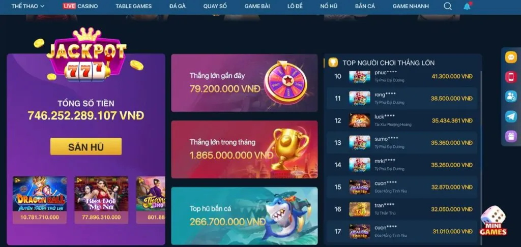 Các ưu điểm nổi bật của vipwin777 link mới